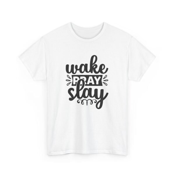 Wake, Slay, Repeat Unisex Heavy Cotton Tee | Motivational Shirt | Casual Wear | Gift for Her | Inspirational Gift | Everyday Tee - Image 10