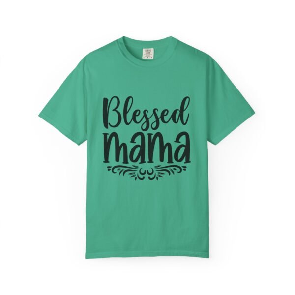Blessed Mama T-Shirt, Gift for Moms, Family Gathering Apparel, Baby Shower Outfit, Everyday Casual Wear - Image 3