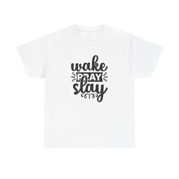 Wake, Slay, Repeat Unisex Heavy Cotton Tee | Motivational Shirt | Casual Wear | Gift for Her | Inspirational Gift | Everyday Tee - Image 8