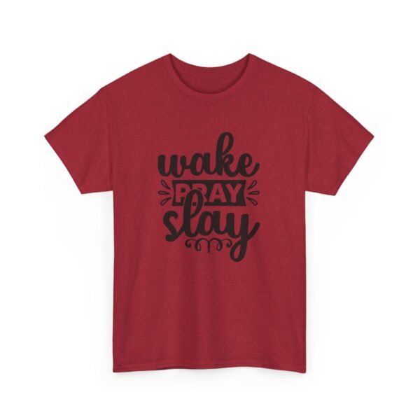 Wake, Slay, Repeat Unisex Heavy Cotton Tee | Motivational Shirt | Casual Wear | Gift for Her | Inspirational Gift | Everyday Tee - Image 68