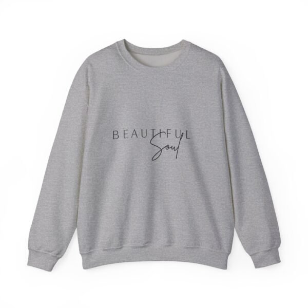 Beautiful Soul Crewneck Sweatshirt, Cozy Unisex Jumper, Inspirational Gift for Her, Comfortable Lounge Wear, Perfect for Everyday - Image 11