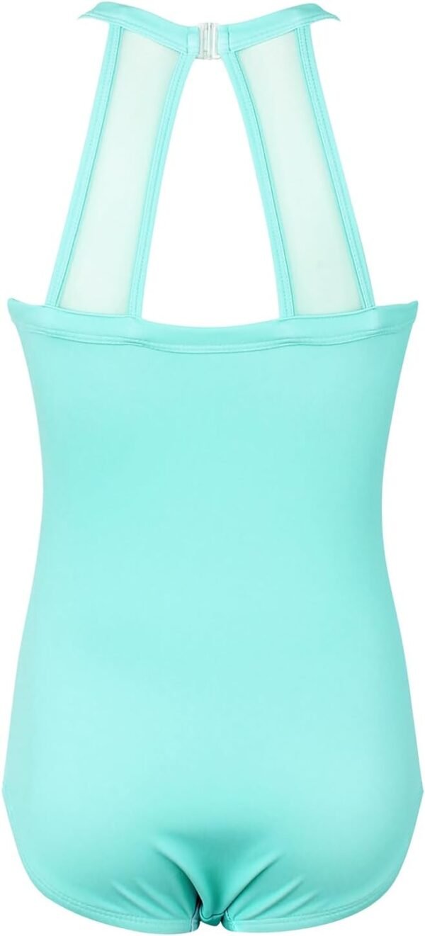 Gymnastics Leotards for Girls With Shorts Sparkly ... - Image 3