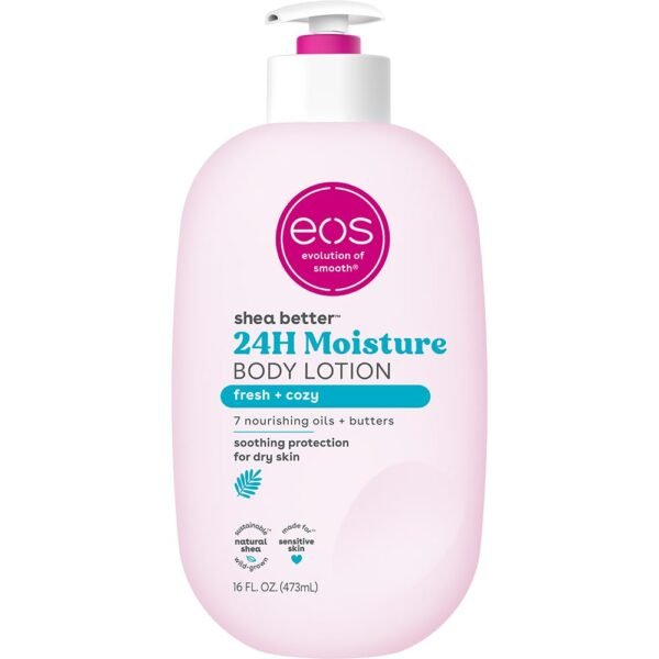 eos Shea Better Body Lotion- Fresh & Cozy, 24-Hour... - Image 2
