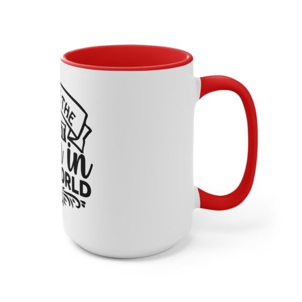 Best Mom Accent Mug - Gift for Mother's Day, Coffee Lover, Cute Ceramic Cup, Personalized Present, Thoughtful Reminder - Image 3