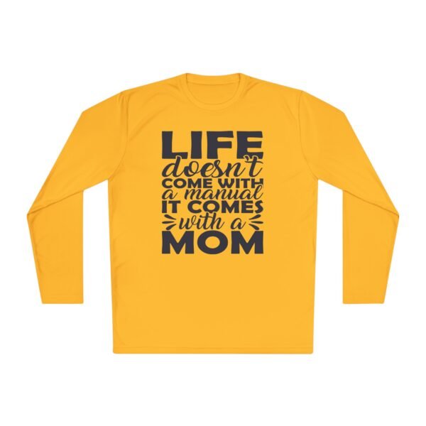 Unisex Long Sleeve Mom Life Tee, Gifts for Moms, Mother's Day Apparel, Funny Mom Shirt, Parenthood Top, Casual Wear - Image 2