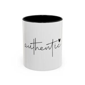 Authentic Love Symbol, Inspirational  Accent Coffee Mug (11, 15oz), Tshirt Gift