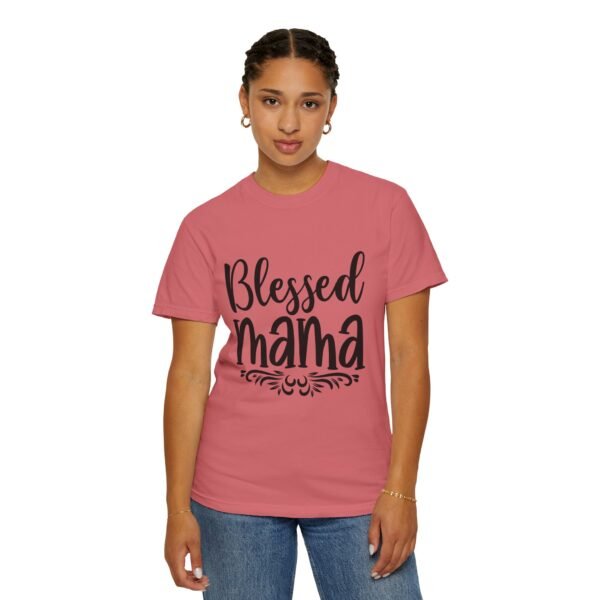 Blessed Mama T-Shirt, Gift for Moms, Family Gathering Apparel, Baby Shower Outfit, Everyday Casual Wear - Image 59