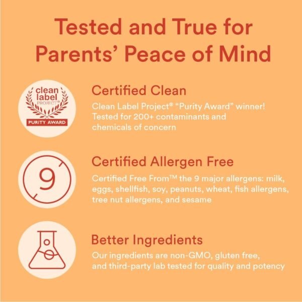 SmartyPants Kids Multivitamin Gummies: Omega 3 Fis... - Image 10