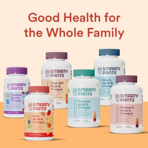 SmartyPants Kids Multivitamin Gummies: Omega 3 Fis... - Image 12