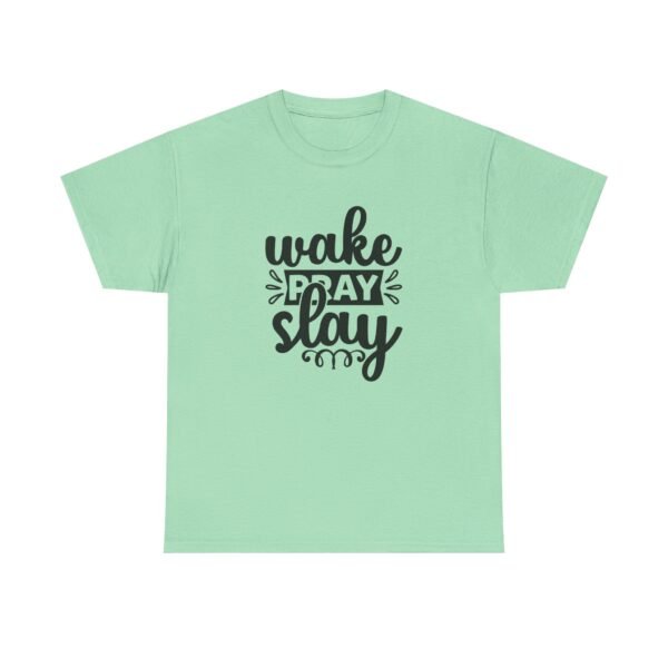 Wake, Slay, Repeat Unisex Heavy Cotton Tee | Motivational Shirt | Casual Wear | Gift for Her | Inspirational Gift | Everyday Tee - Image 40