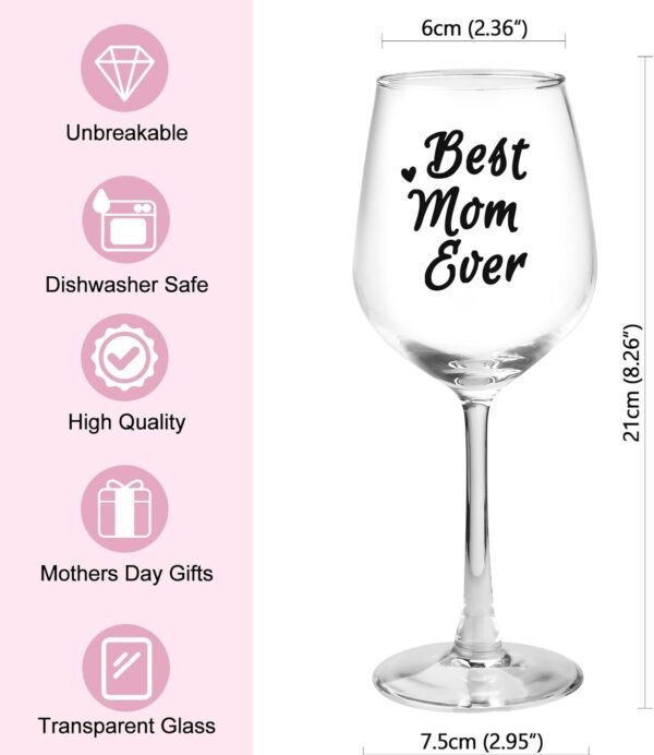 Mothers Day Gifts for Mom from Daughter Son, Wine ... - Image 4