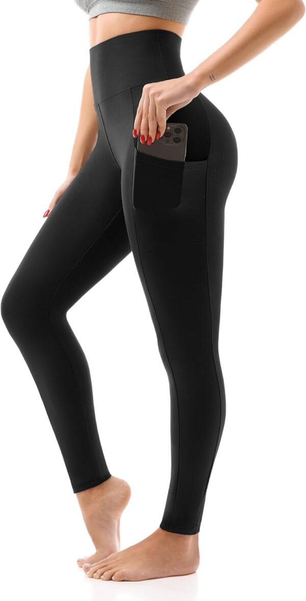 SINOPHANT High Waisted Leggings with Pockets Women... - Image 2