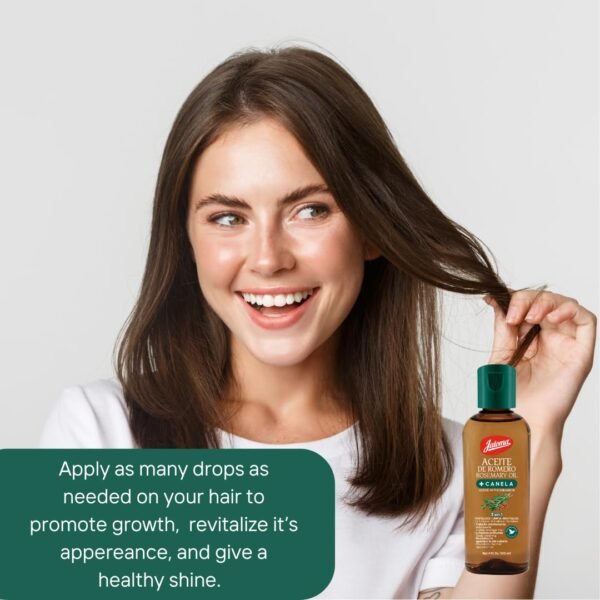 Jaloma Rosemary & Cinnamon Oil, 3 in 1 Formula to ... - Image 3