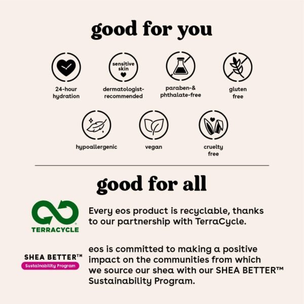 eos Shea Better Body Lotion- Fresh & Cozy, 24-Hour... - Image 7
