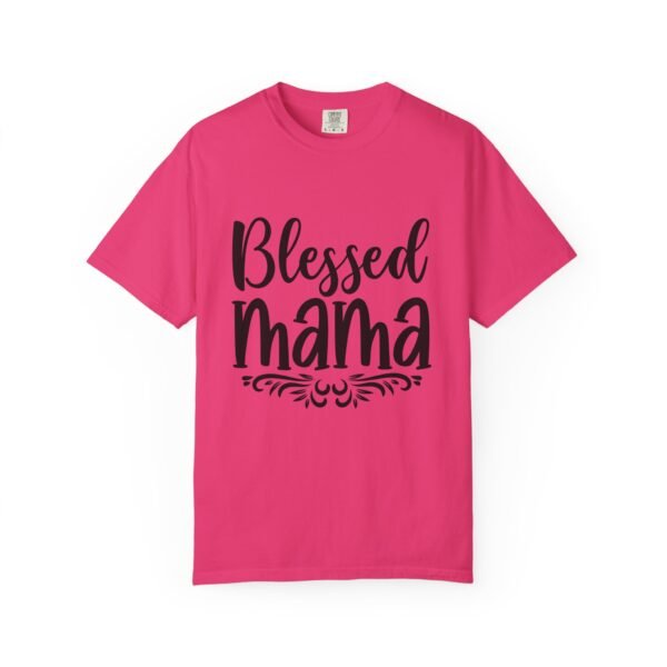 Blessed Mama T-Shirt, Gift for Moms, Family Gathering Apparel, Baby Shower Outfit, Everyday Casual Wear - Image 51