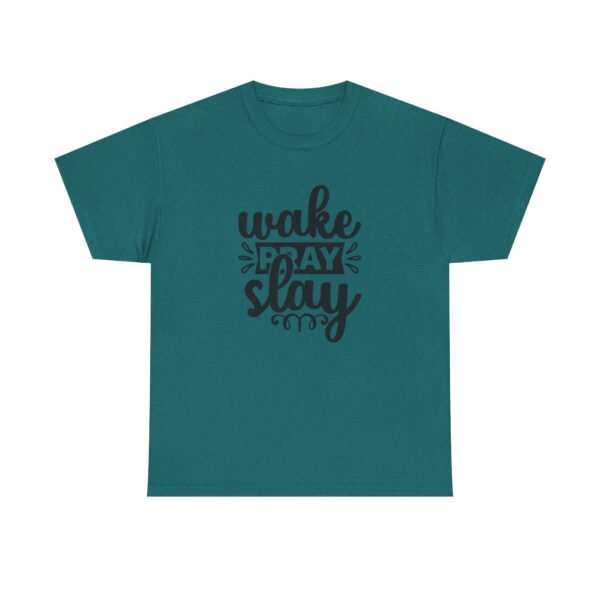 Wake, Slay, Repeat Unisex Heavy Cotton Tee | Motivational Shirt | Casual Wear | Gift for Her | Inspirational Gift | Everyday Tee - Image 51