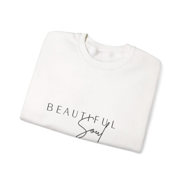 Beautiful Soul Crewneck Sweatshirt, Cozy Unisex Jumper, Inspirational Gift for Her, Comfortable Lounge Wear, Perfect for Everyday - Image 8