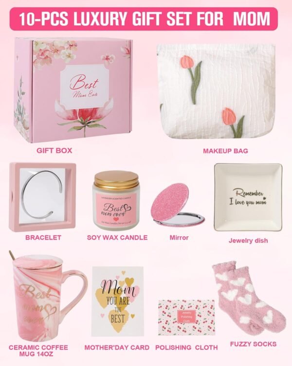 Gifts for Mom, Mother's Day Gift Basket for Mom - ... - Image 3