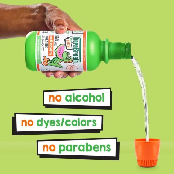 TheraBreath Kids Organic Wacky Watermelon Mouthwas... - Image 6