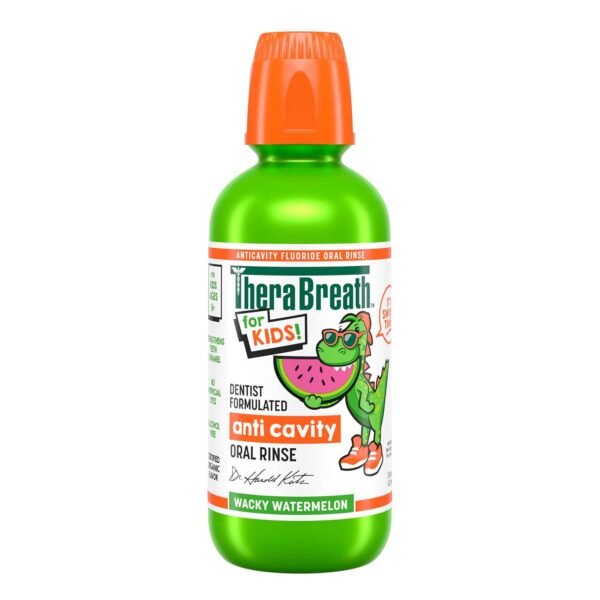 TheraBreath Kids Organic Wacky Watermelon Mouthwas... - Image 2