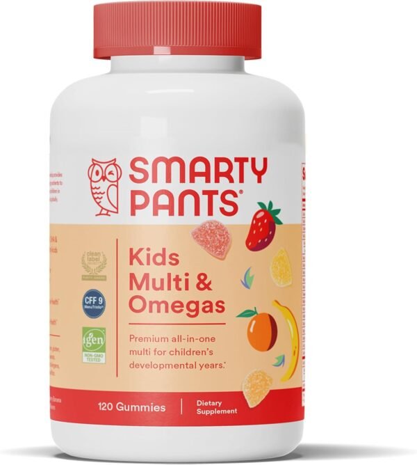 SmartyPants Kids Multivitamin Gummies: Omega 3 Fis... - Image 2