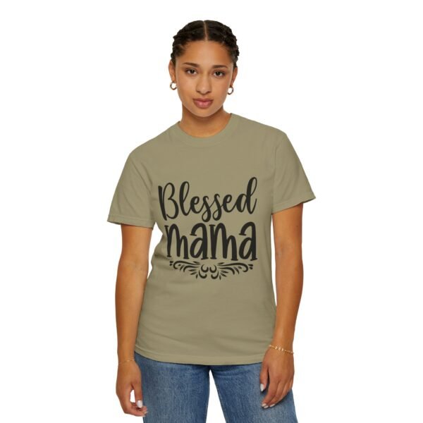 Blessed Mama T-Shirt, Gift for Moms, Family Gathering Apparel, Baby Shower Outfit, Everyday Casual Wear - Image 24