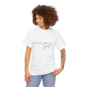 Beautiful Ful, Inspirational Unisex  T-Shirt Where The Spirit Of The Lord Unisex Heavy Cotton Tee