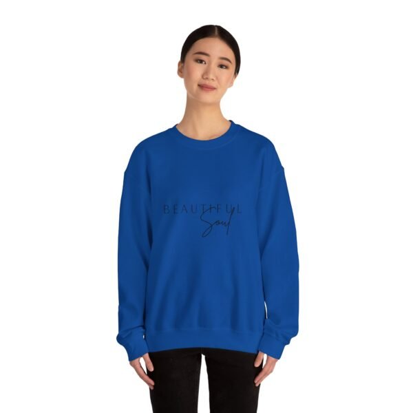 Beautiful Soul Crewneck Sweatshirt, Cozy Unisex Jumper, Inspirational Gift for Her, Comfortable Lounge Wear, Perfect for Everyday - Image 39