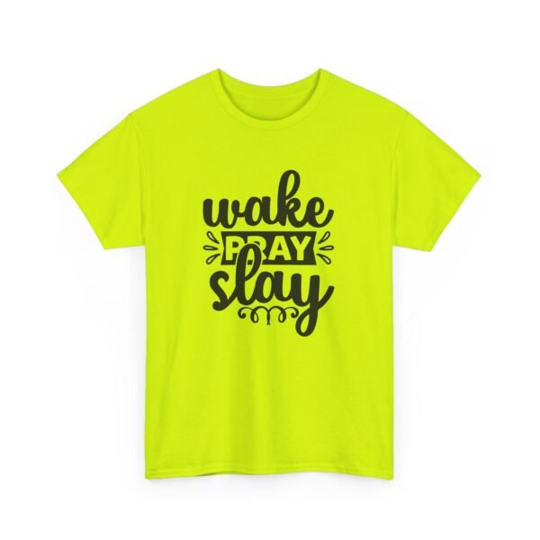 Wake, Slay, Repeat Unisex Heavy Cotton Tee | Motivational Shirt | Casual Wear | Gift for Her | Inspirational Gift | Everyday Tee - Image 4
