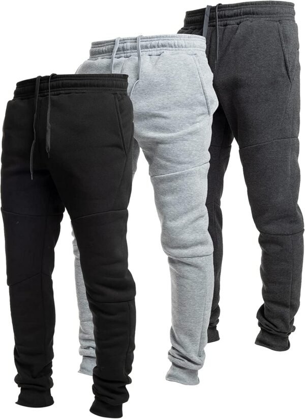 Ultra Performance 3 Pack Fleece Active Tech Jogger... - Image 2