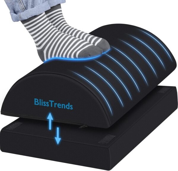 BlissTrends Foot Rest for Under Desk at Work-Versa... - Image 2