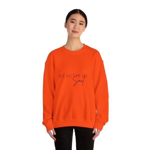 Beautiful Soul Crewneck Sweatshirt, Cozy Unisex Jumper, Inspirational Gift for Her, Comfortable Lounge Wear, Perfect for Everyday - Image 19