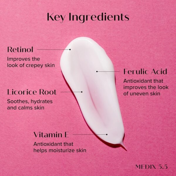 Medix 5.5 Retinol Body Lotion Firming Moisturizer ... - Image 4