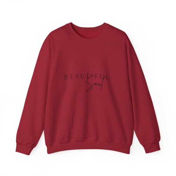 Beautiful Soul Crewneck Sweatshirt, Cozy Unisex Jumper, Inspirational Gift for Her, Comfortable Lounge Wear, Perfect for Everyday - Image 46