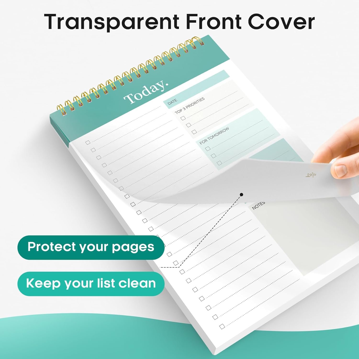 To Do List Pad - To Do List Notebook for Work with... - Image 4