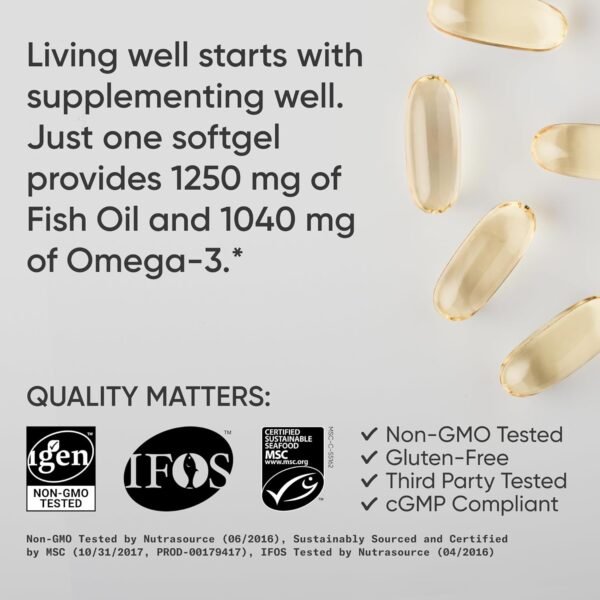 Sports Research Triple Strength Omega 3 Fish Oil -... - Image 5