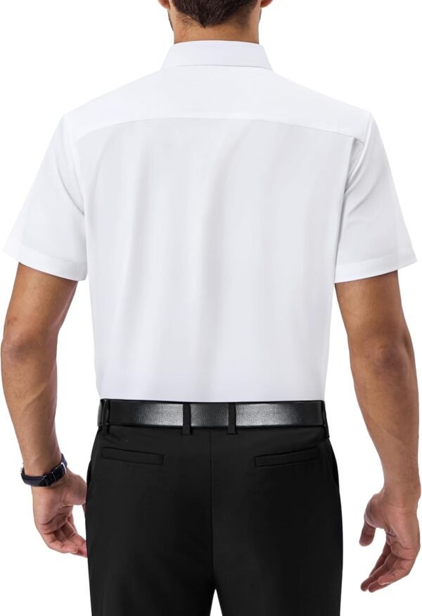 Alimens & Gentle Mens Short Sleeve Dress Shirts Re... - Image 3