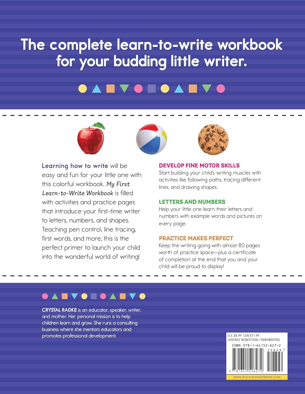 My First Learn-to-Write Workbook: Practice for Kid... - Image 3