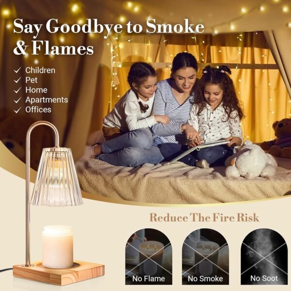 Candle Warmer Lamp with Timer Dimmer, Birthday Gif... - Image 3