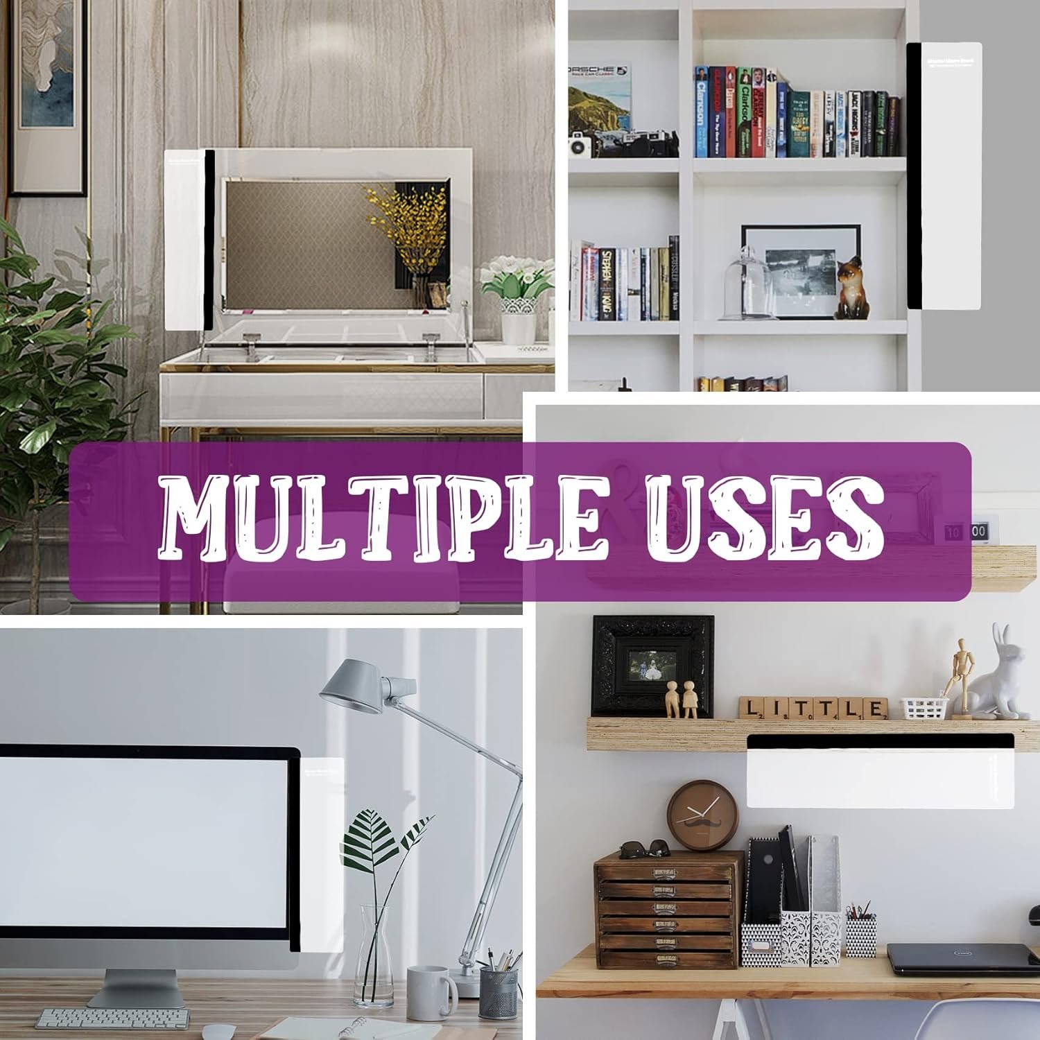 MDOZQ Office Desk Accessories 2pcs Computer Monito... - Image 7