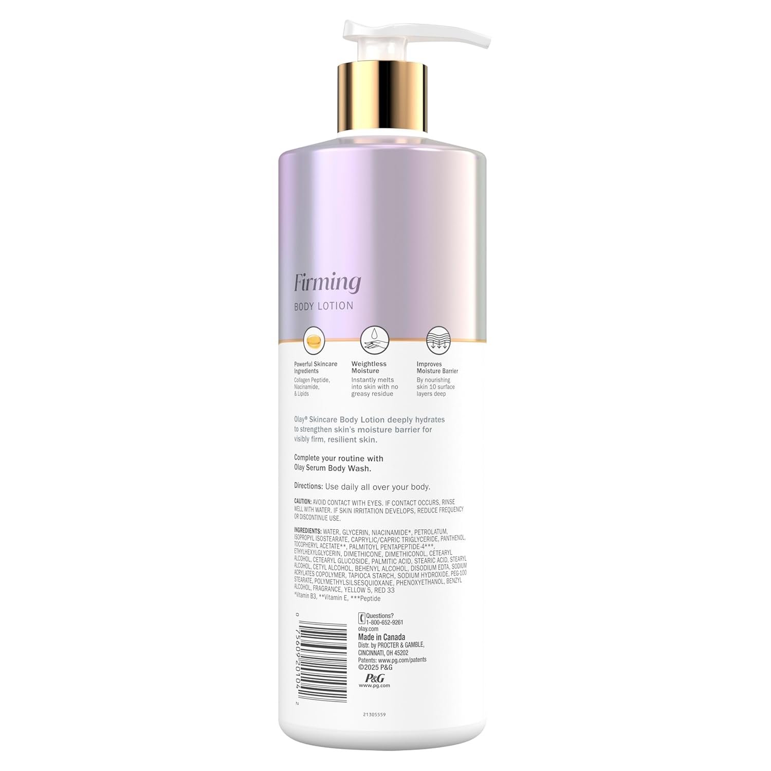 Olay Body Lotion for Women, Firming with Collagen ... - Image 12