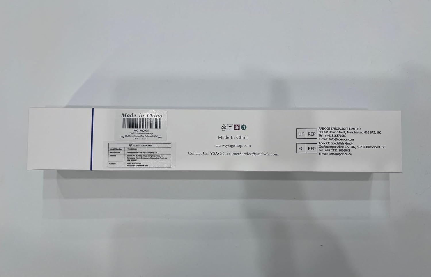 YSAGi Leather Office Desk Pad Protector, Large Mou... - Image 14