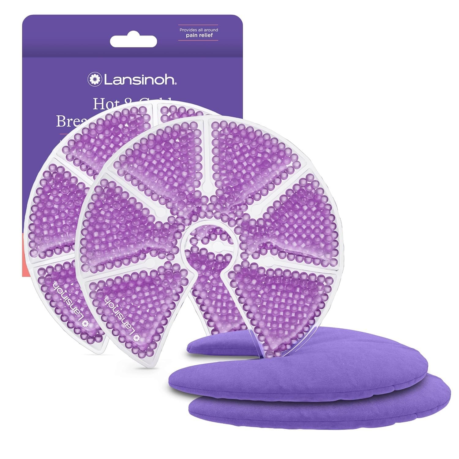 Lansinoh Breast Therapy Packs, Hot and Cold Breast... - Image 2
