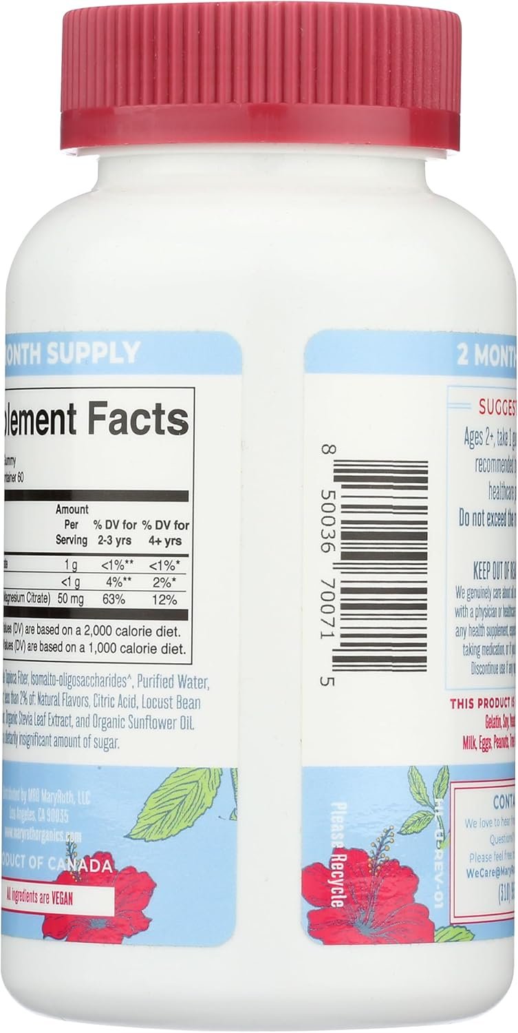 Kids Magnesium Citrate Gummies by MaryRuth's | 2 M... - Image 3