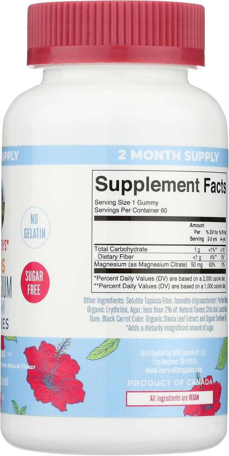 Kids Magnesium Citrate Gummies by MaryRuth's | 2 M... - Image 6