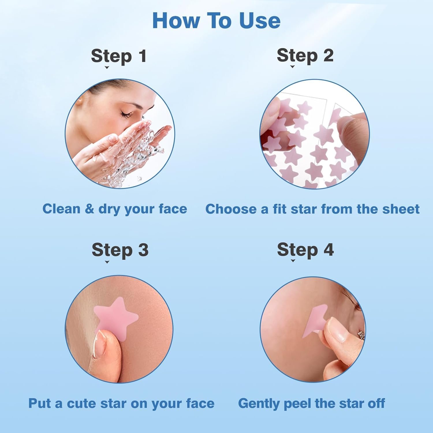QUSTERE Pimple Patches for Face, Hydrocolloid Acne... - Image 8