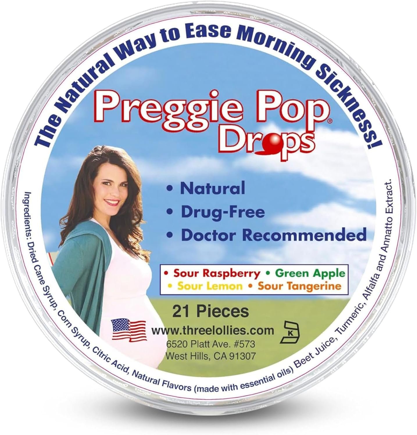 Preggie Pop Drops | 21 Drops | Morning Sickness du... - Image 2
