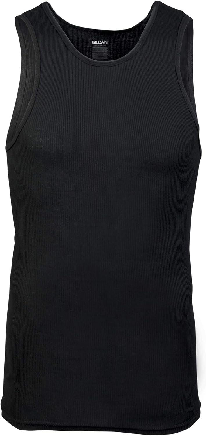 Gildan Men's A-Shirts Tanks Multipack - Image 6