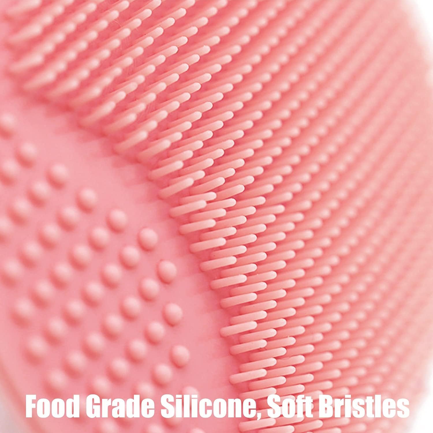 Silicone Facial Cleansing Brush - 4 Pack Face Scru... - Image 5