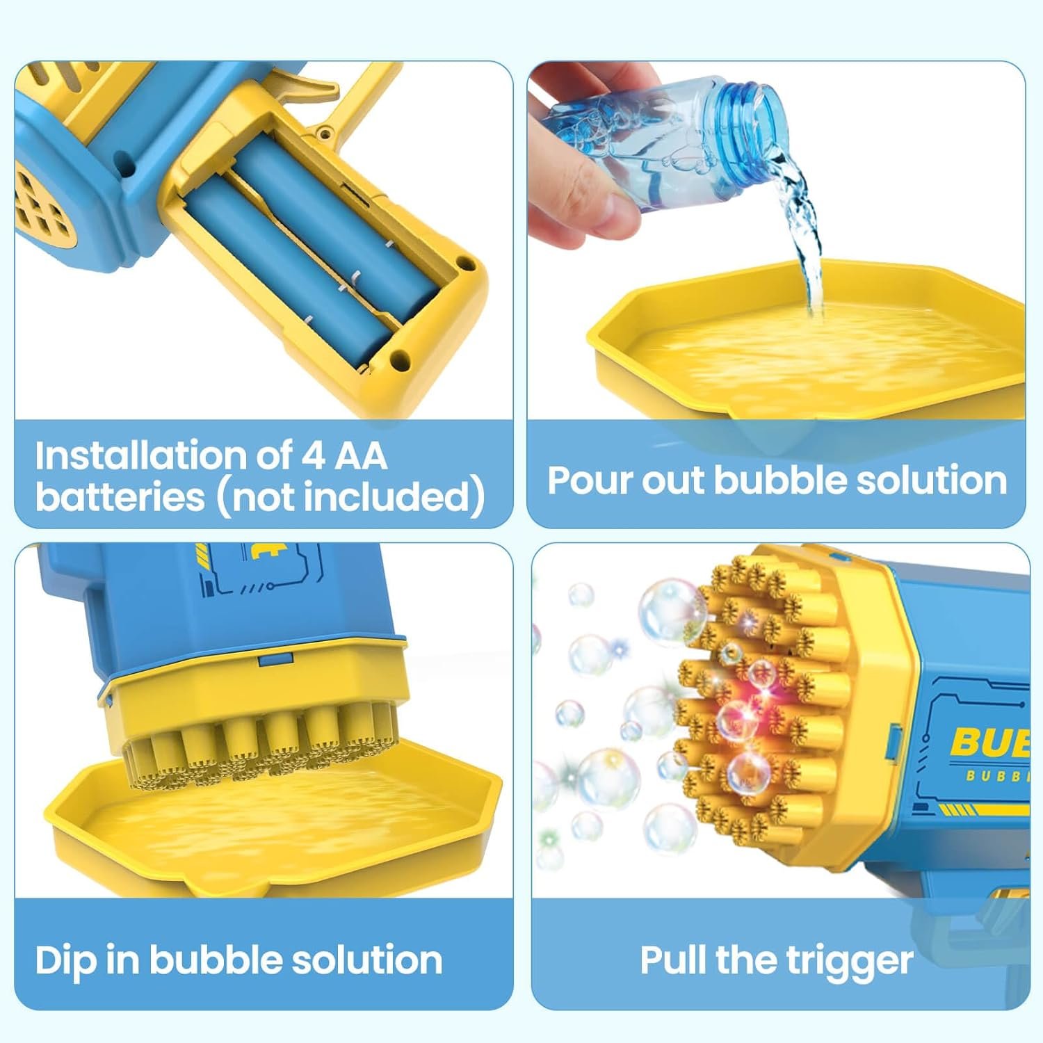 JONEG Toys for 3-8 Year Old Boys Girls: 2 Pack Bub... - Image 10